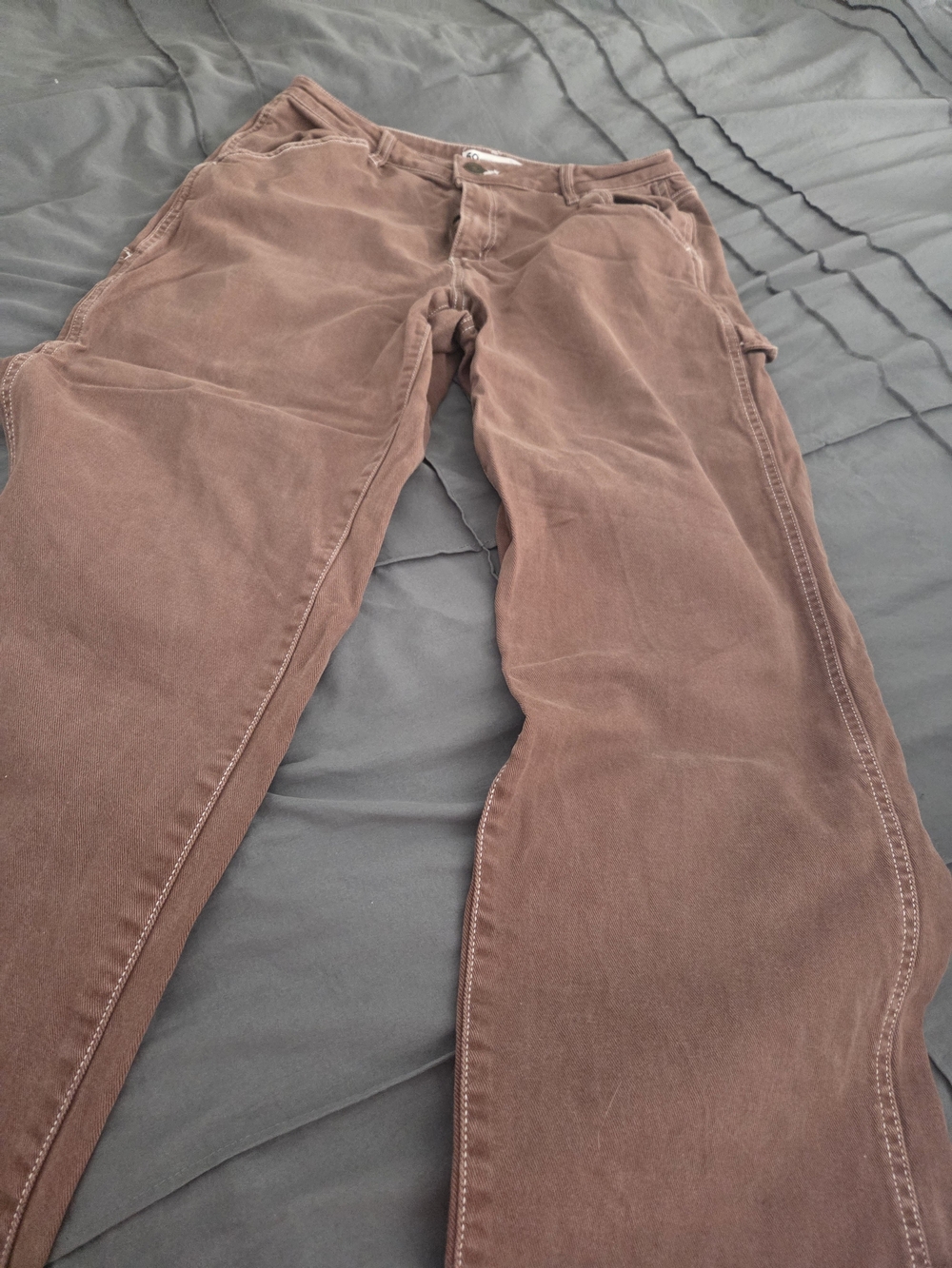 SO Women's Carpenter Jeans in Brown